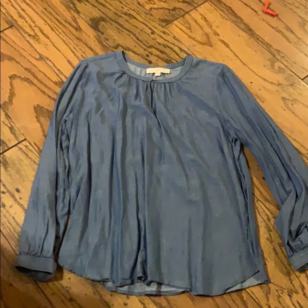 Denim loft shirt
